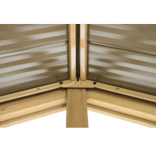 WESTMANN BBQ-paviljoen Laval paaldikte 6x7 cm, geimpregneerd grenenhout 245x174 cm
