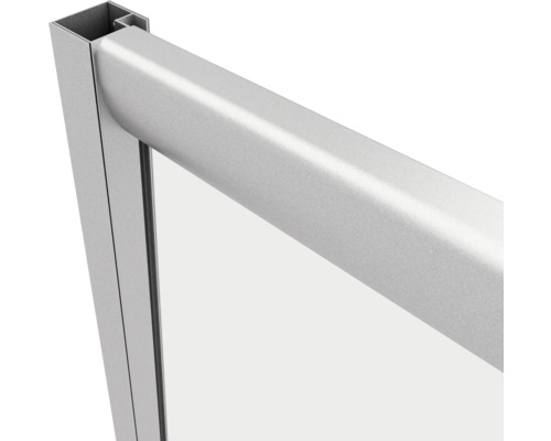 Detailopname van een douchecabineframe