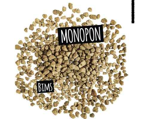 Monopon en Bims substraat voor planten