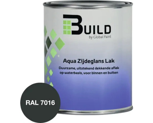 Verf Aqua Zijdeglans Lak van het merk Build by Global Paint