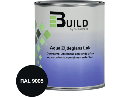 Aqua zijdeglans lak in blik