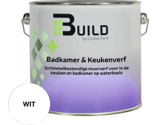 Emmer badkamer- en keukenverf, wit
