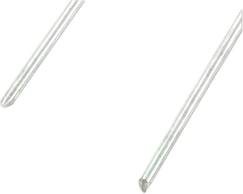 Detailopname van metalen pennen