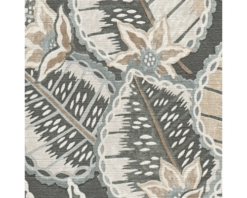 Behang met bloemmotief