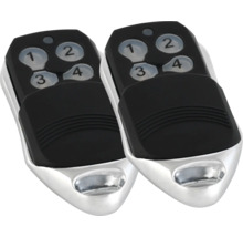 Twee handzenders voor poortaandrijvingen