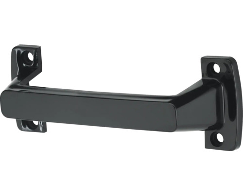 Zwarte deurgreep voor bevestiging