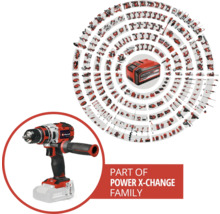 Accuboormachine als onderdeel van de Power X-Change familie