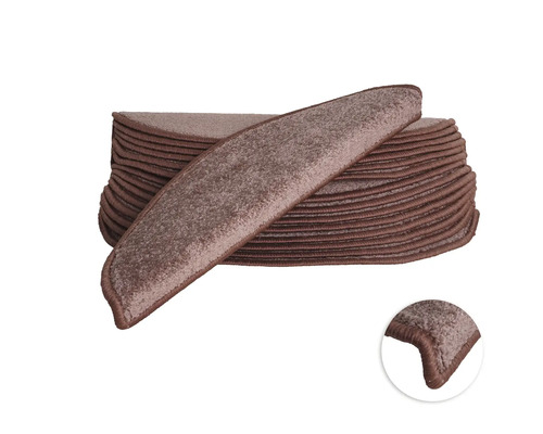Trapmat Carousel bruin 20x56 cm set van 15