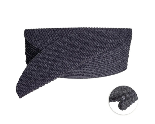 Trapmat Costa antraciet 26x65 cm set van 15 Textielband voor decoratie en knutselen
