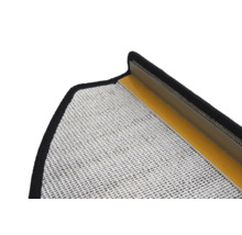 Close-up van een antislip tapijtonderlegger