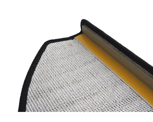 Close-up van een antislip tapijtonderlegger