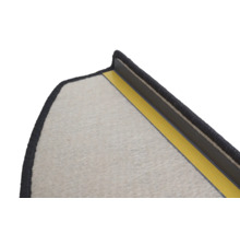 Detailweergave van een zelfklevende trapmat