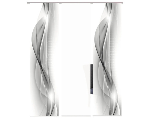 Schuifdeur met abstract design voor binnenshuis