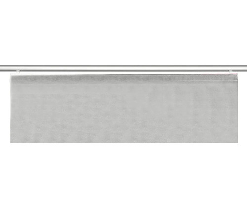 Gordijn met plooibandophanging aan gordijnroede