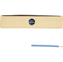 Enkeladerige draad in een spoel in een kartonnen doos