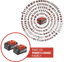 Einhell Power X-Change accu en bijbehorende gereedschappen
