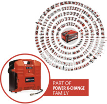 Einhell Power X-Change familie met compressor en accu
