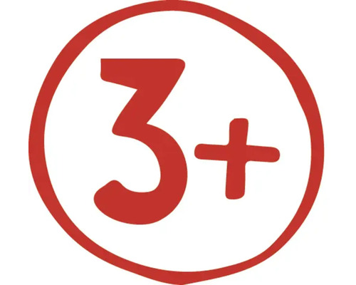 Geschikt voor kinderen vanaf drie jaar