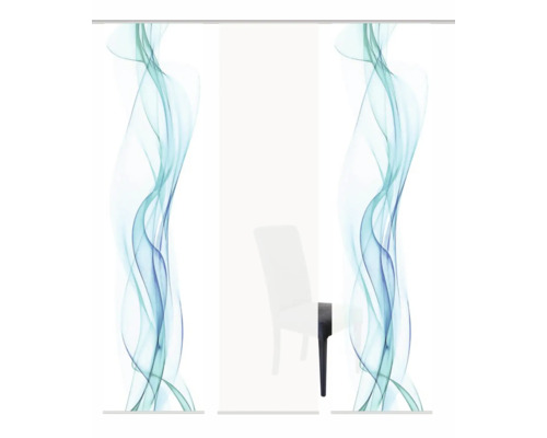 Schuifdeur met abstract patroon