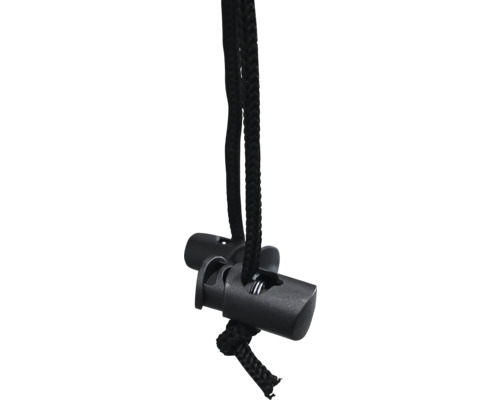 Koordstopper met koord voor bevestiging