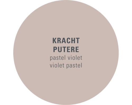 Pastel violette kleurweergave voor bouwmaterialen
