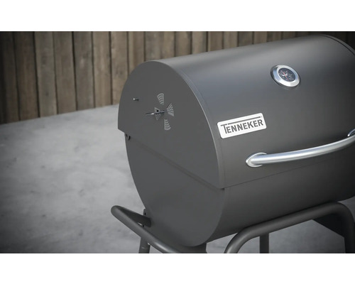 Tenneker barbecue met temperatuurweergave