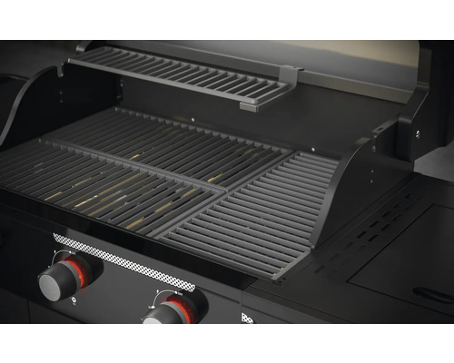 Barbecue met grillrooster en warmhoudrooster