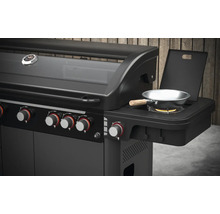 Gasbarbecue met zijbrander en temperatuurweergave