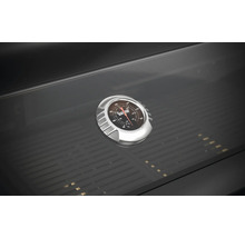 Grillthermometer op een barbecue