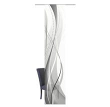 HOME FASHION Paneelgordijn Carlisle grijs 60x245 cm