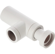Kunststof T-stuk voor sanitaire installaties