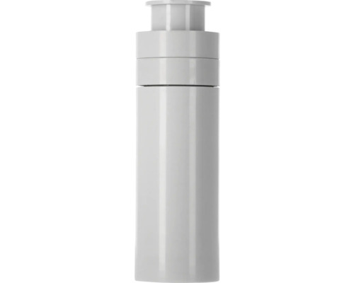 Witte zeepdispenser van kunststof