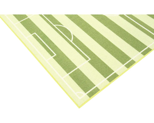 Vloerkleed met voetbalveldpatroon
