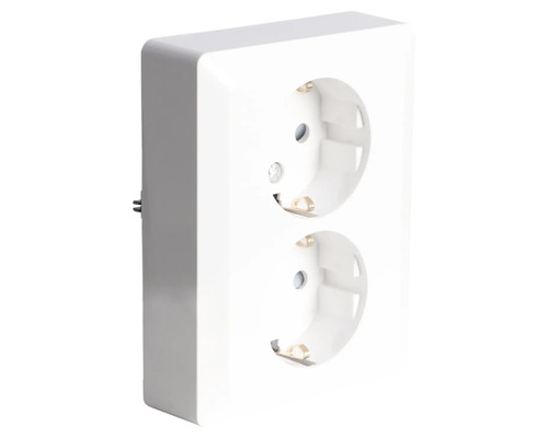 Dubbel stopcontact voor binnenshuis