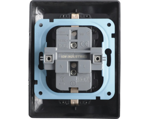 Gedetailleerd beeld van een binnenshuis schakelaar