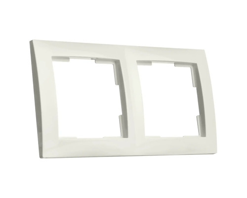 Dubbel frame voor schakelaars en stopcontacten
