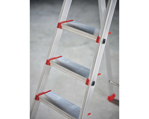Aluminium ladder met drie treden