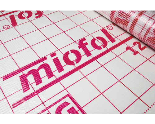 Miofol afdichtingsbaan met rasteropdruk