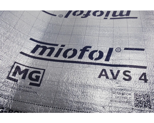 Miofol AVS 4 reflectiefolie voor de interieurbouw