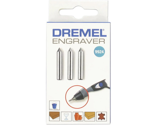 Dremel graveerpunt 9924 in set