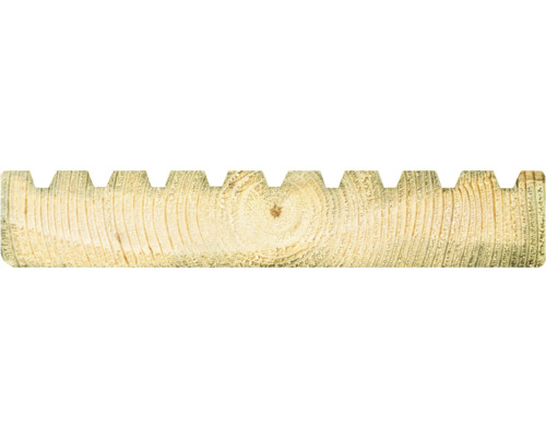 Houten plank met veer en groef