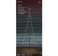 Verlichte kerstboom met twinkeleffect