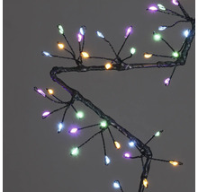 Decoratieve lichtboom met veelkleurige led-bloemen