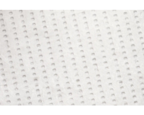 Close-up van een witte onderlaag met regelmatige gaten