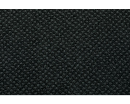 Detailopname van een zwarte stof met stippenpatroon