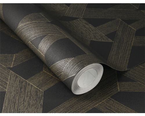 Rol behang met geometrisch patroon
