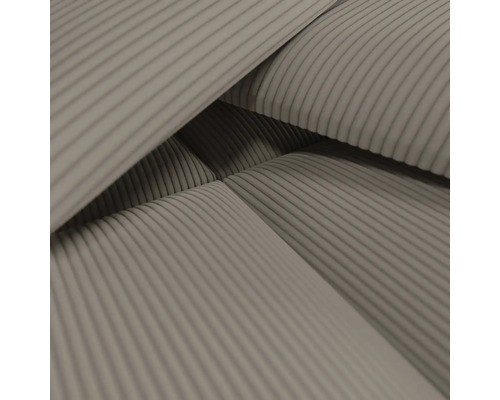 Close-up van geribbelde stof