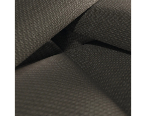 Close-up van grijze bekledingsstof met textuur