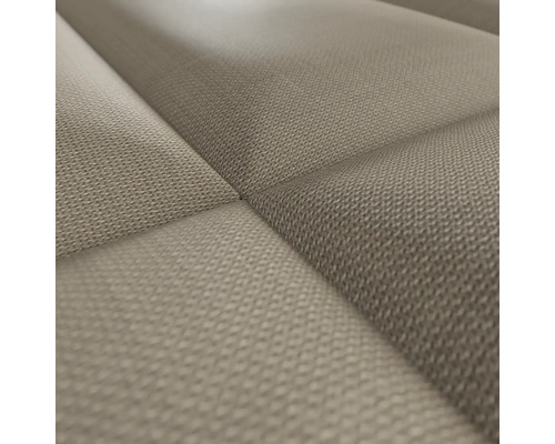 Close-up van gewatteerde meubelstof