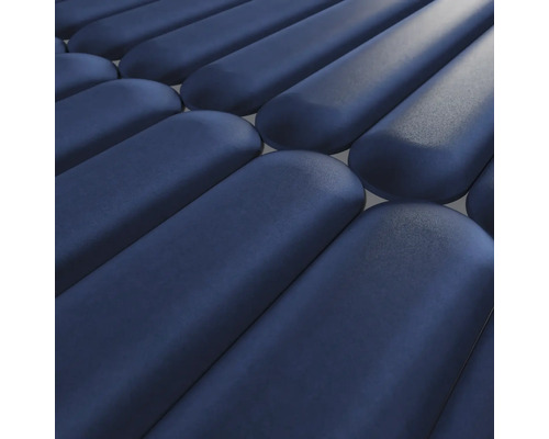 Close-up van een blauw matras